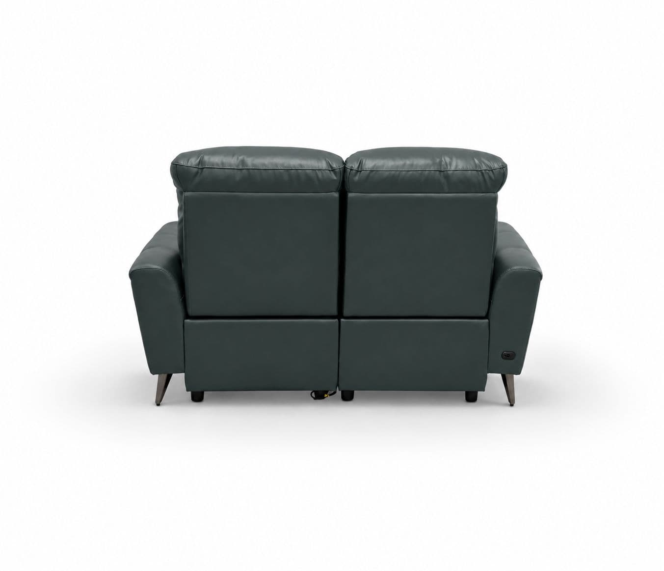 Image 9 for 6664 2 Seater Sofa Electric Recliner Half Leather (WH)