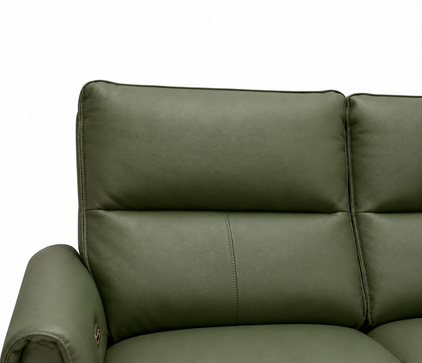 Image 5 for 6695 3+2 Imported Sofa Set Electrical Recliner Seater A7005-70 Green Colour Leather (HYD)(WH)(CP)