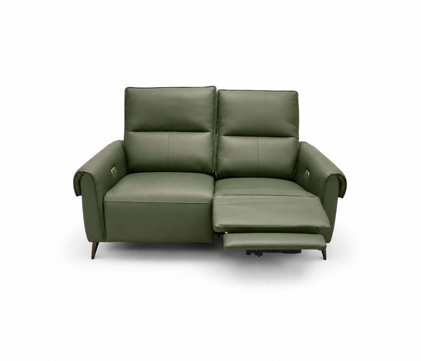 Image 2 for 6695 3+2 Imported Sofa Set Electrical Recliner Seater A7005-70 Green Colour Leather (HYD)(WH)(CP)