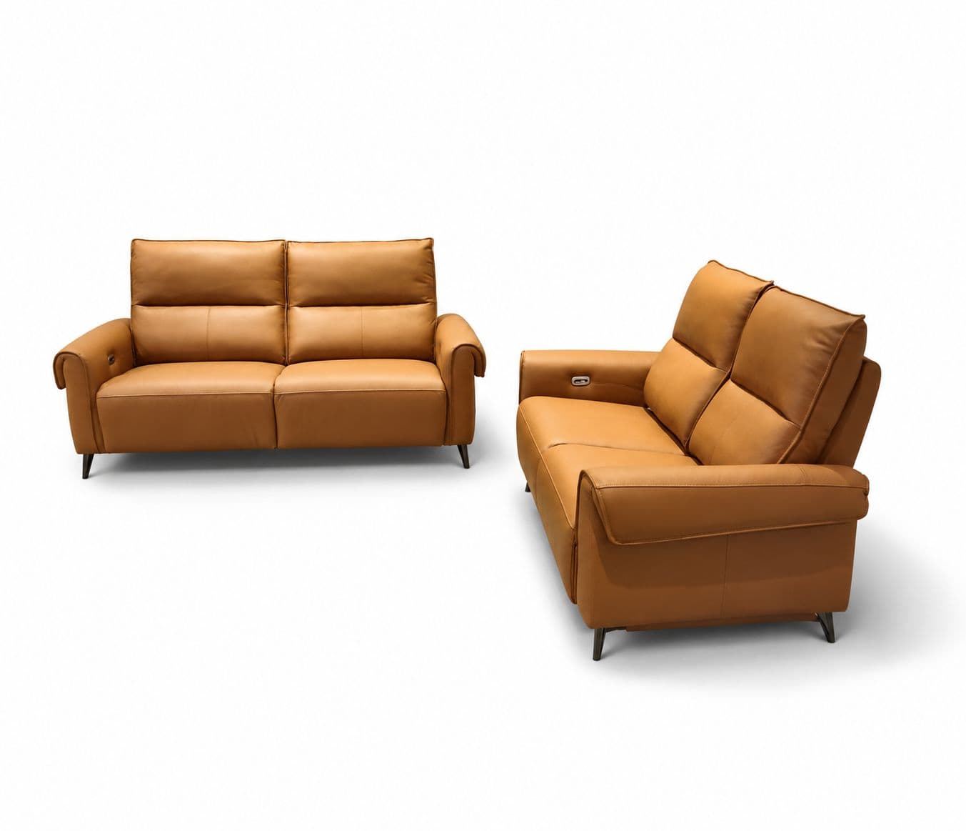 Image 3 for 6695 3+2 Imported Sofa Set Electrical Recliner Seater A7009-70 Tan Colour Leather (HYD)(WH)