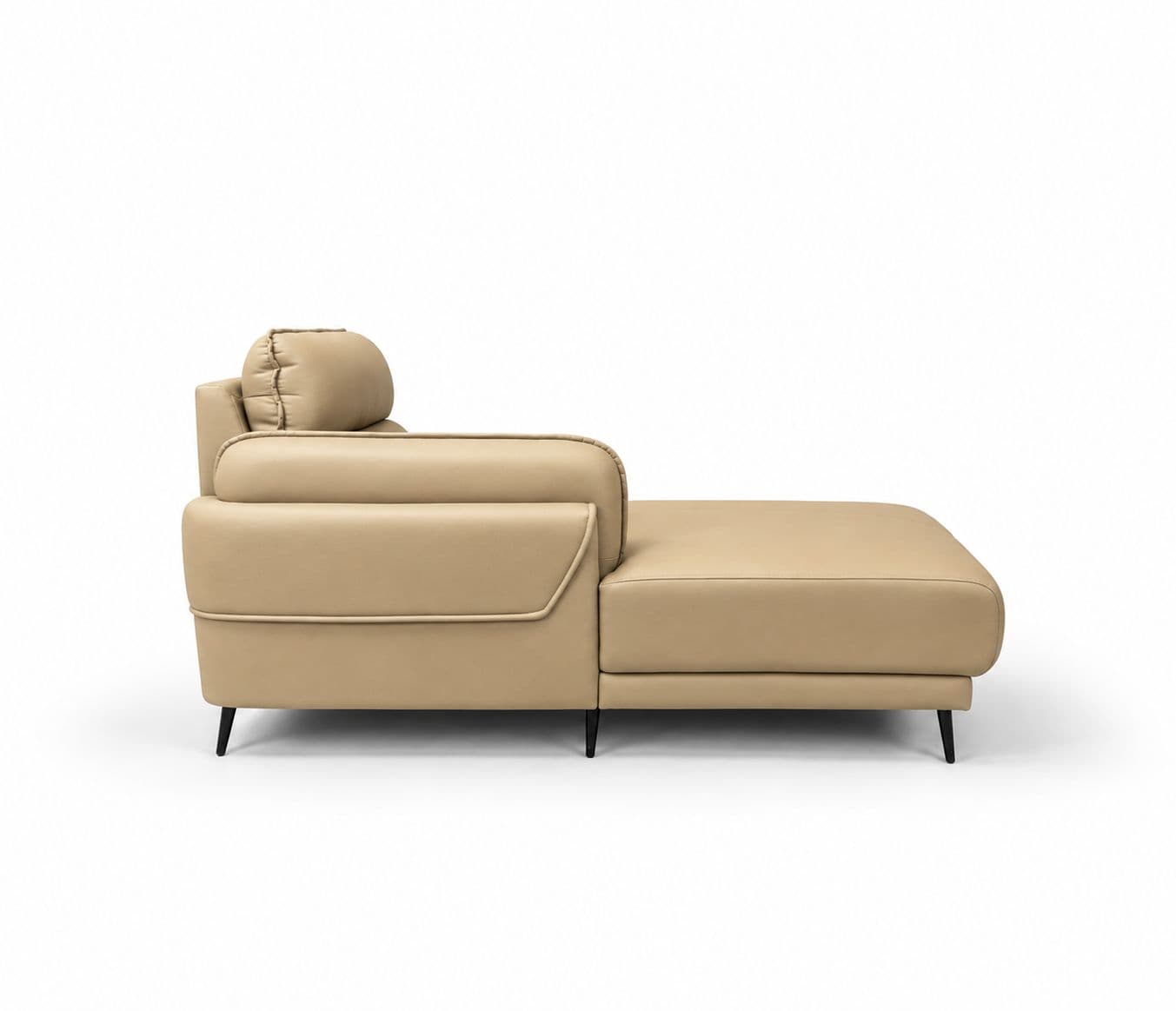 Image 15 for Austin Sofa 2+ Lounger Suede Fabric (WF)