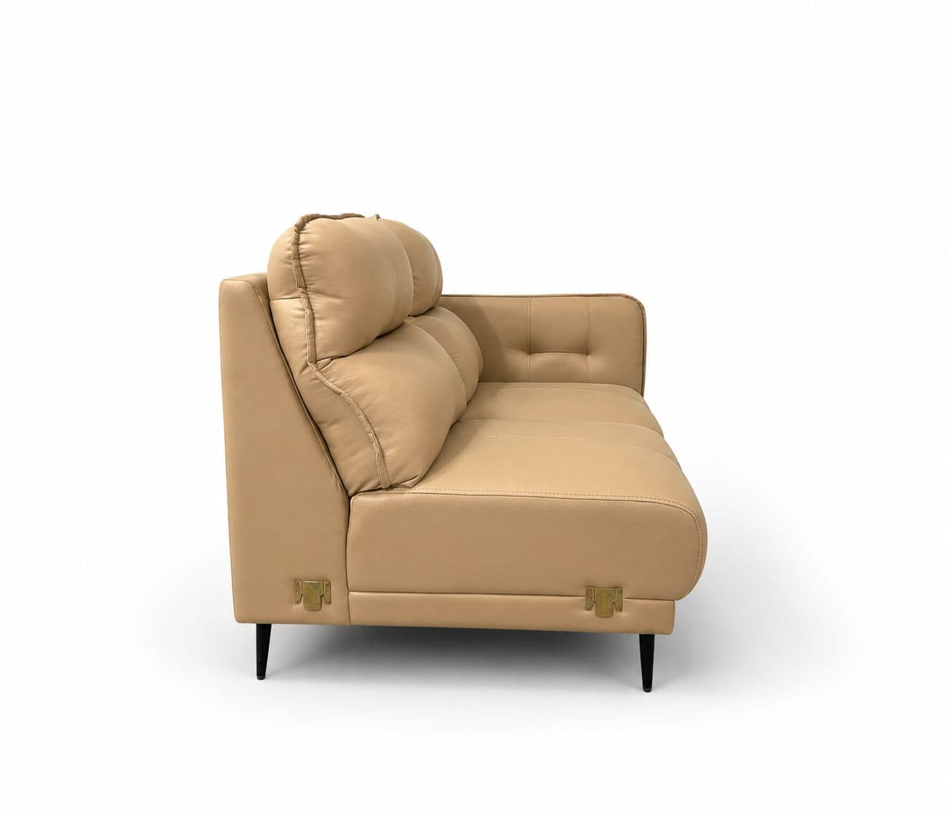 Image 14 for Austin Sofa 2+ Lounger Suede Fabric (WF)