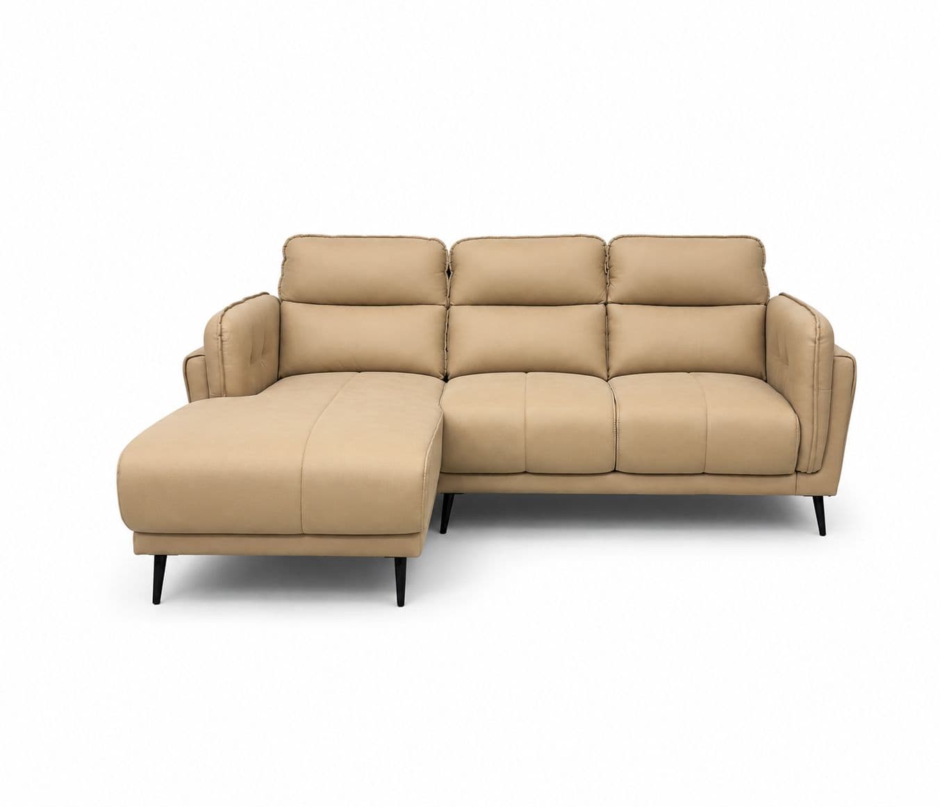 Image 8 for Austin Sofa 2+ Lounger Suede Fabric (WF)