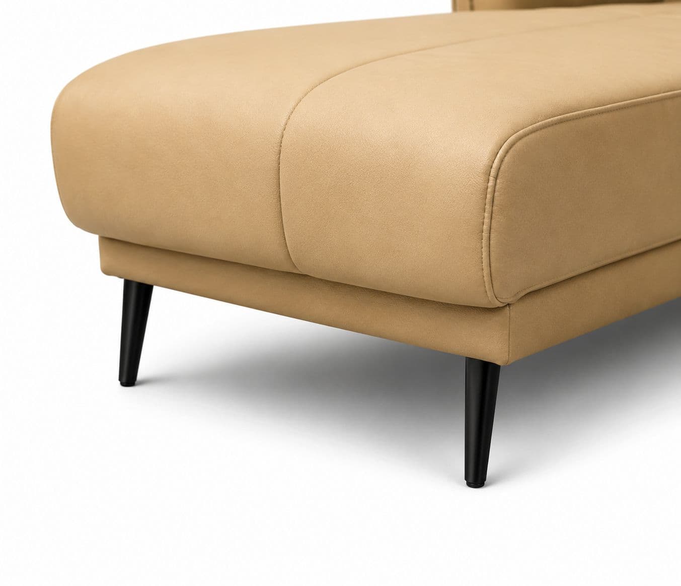 Image 5 for Austin Sofa 2+ Lounger Suede Fabric (WF)