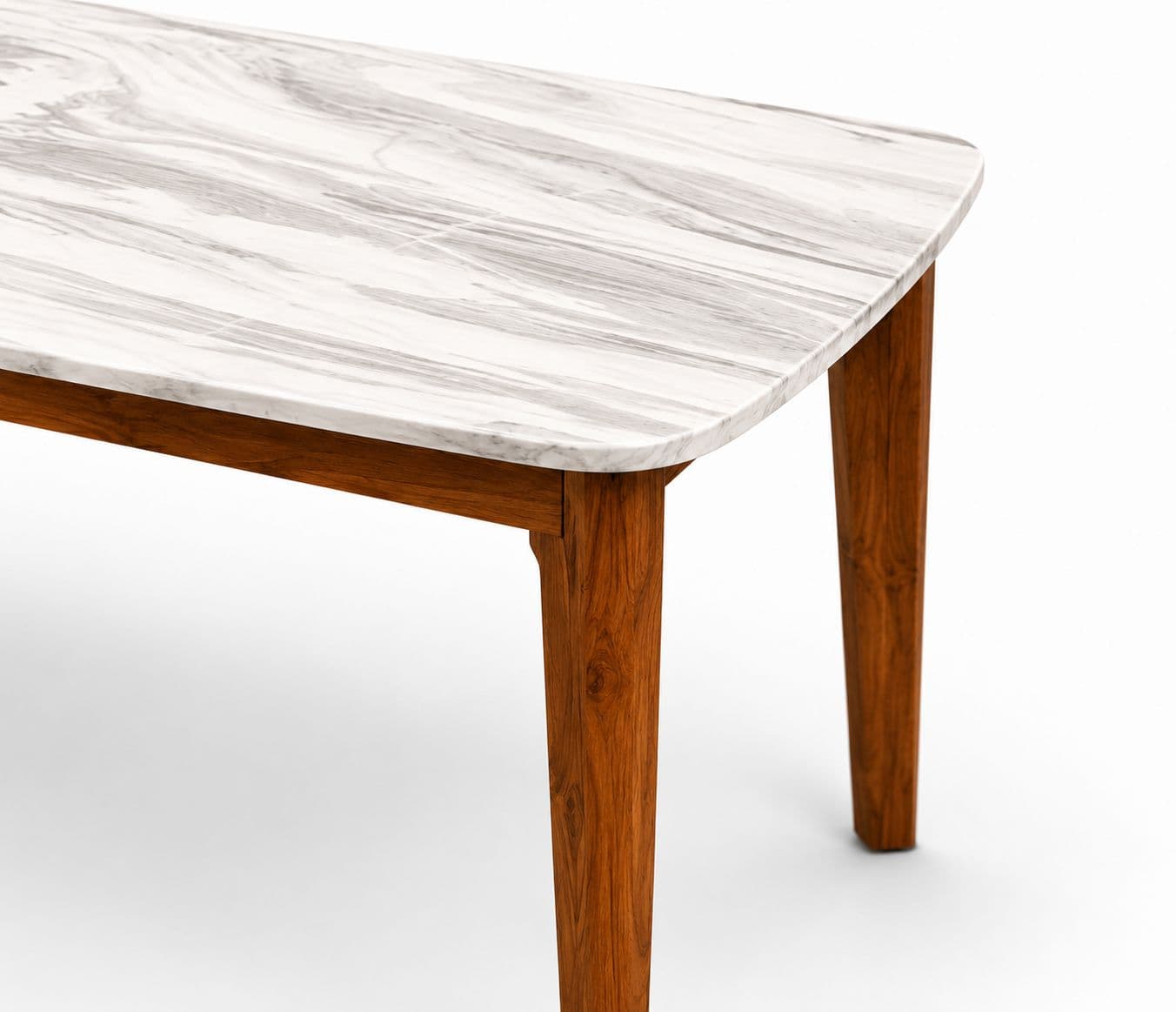 Image 12 for Imperium Elite 1+6 Dining Set Teakwood With Marble Top (HYD)(EC)