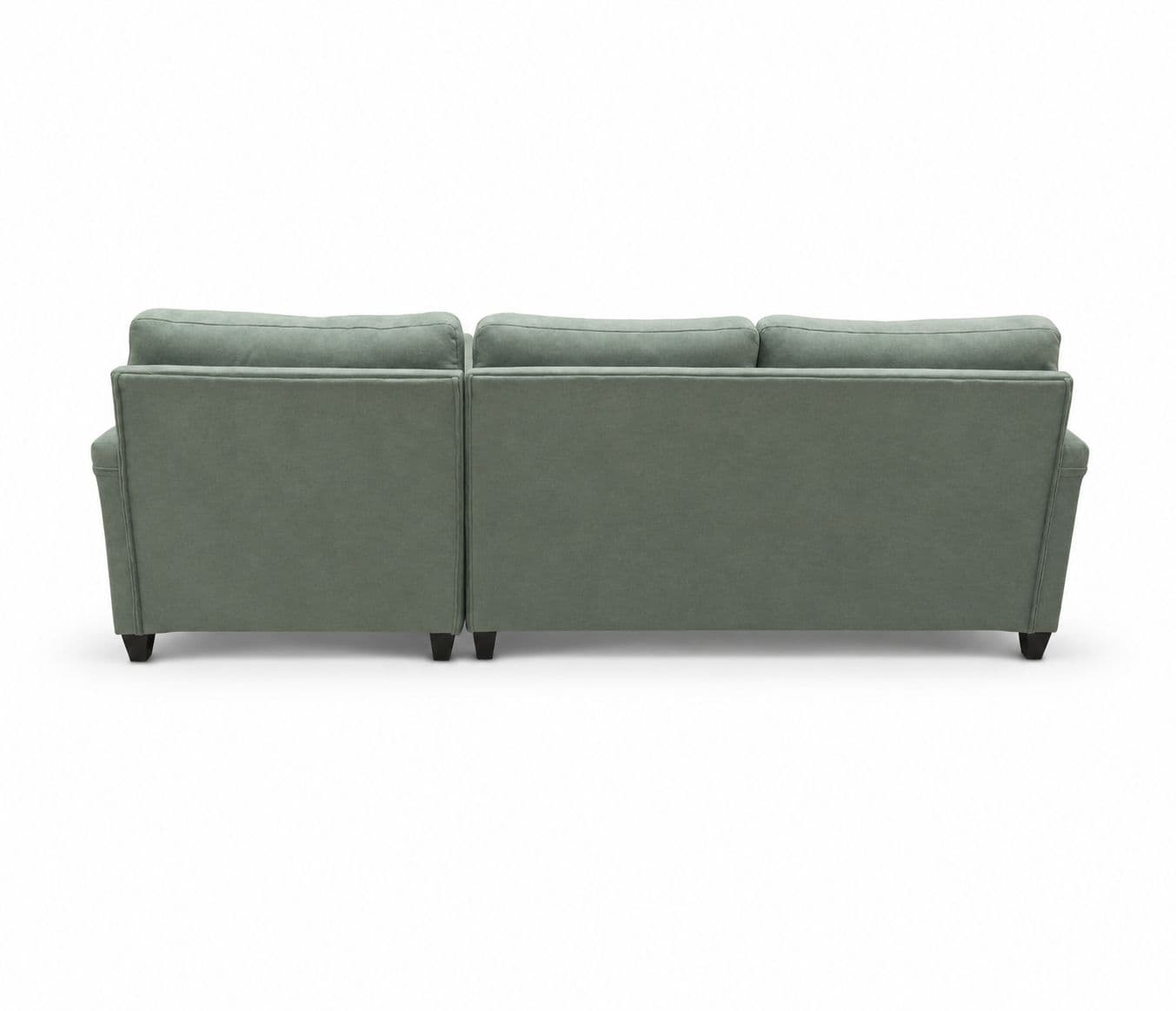 Image 8 for Aldo Sofa 3+Lounger With Cotton Jute Fabric (BSK)