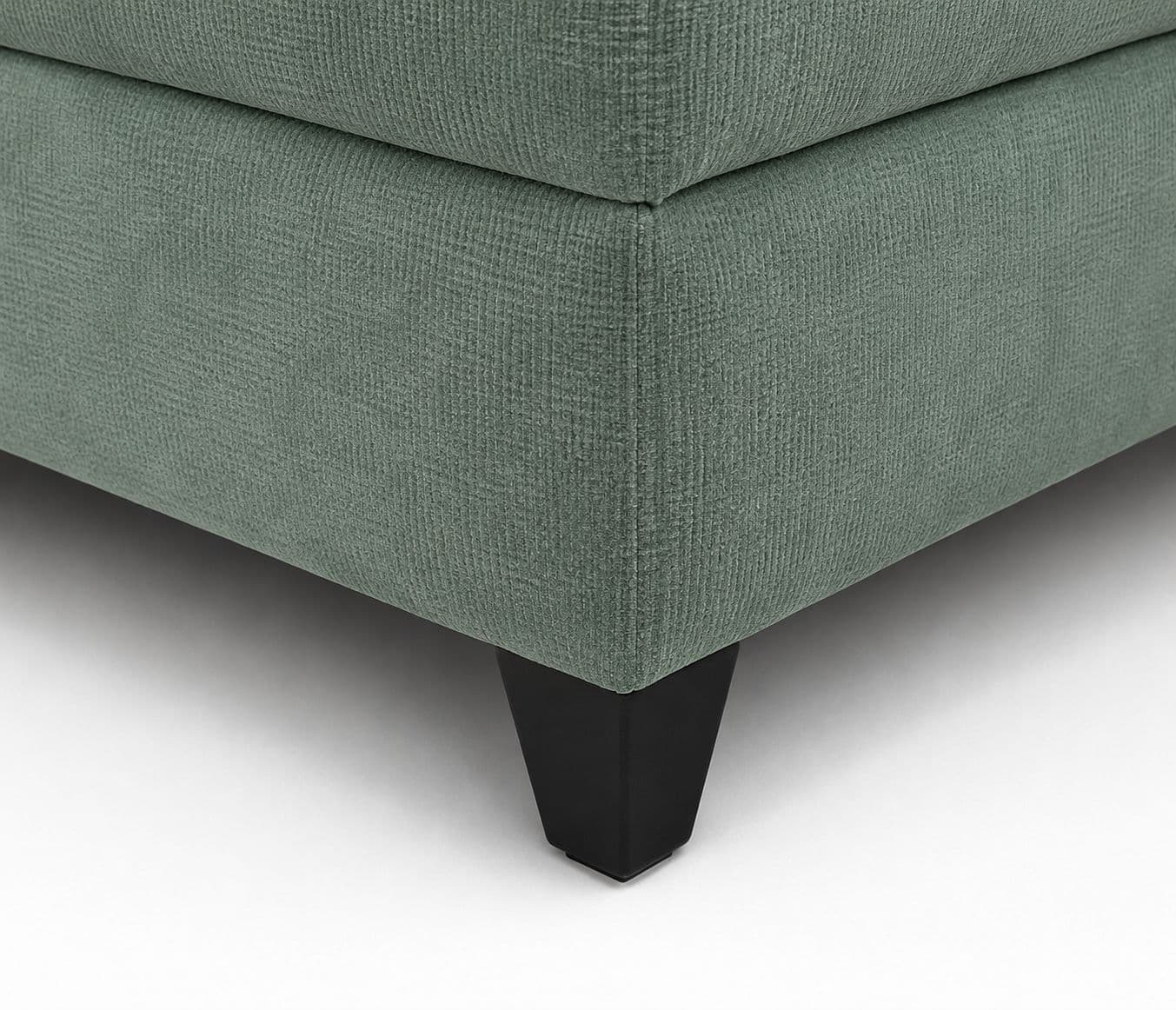 Image 18 for Aldo Sofa 3+Lounger With Cotton Jute Fabric (BSK)