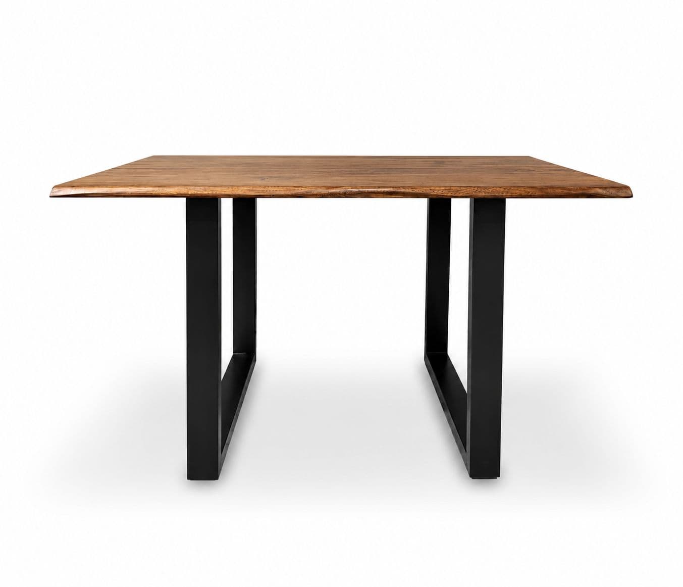 Image 14 for Live Edge 1+4 Seater Acacia Top With Metal Base (WF)