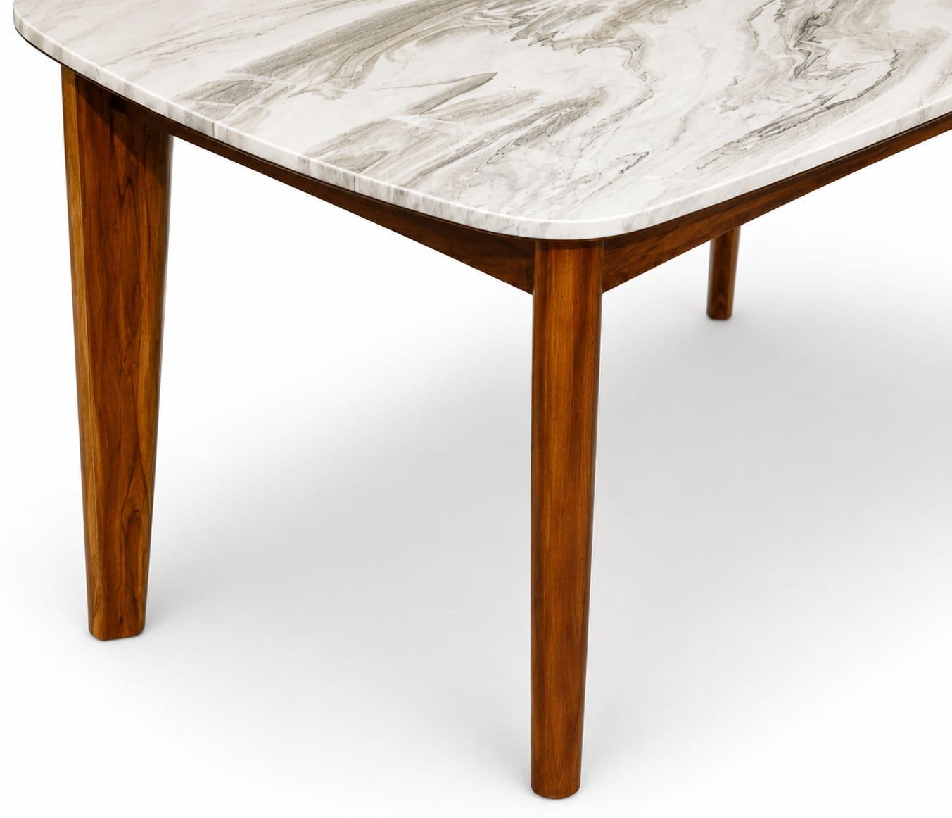 Image 12 for Imperium Elite 1+4 Dining Set Solid Teakwood With Marble Top