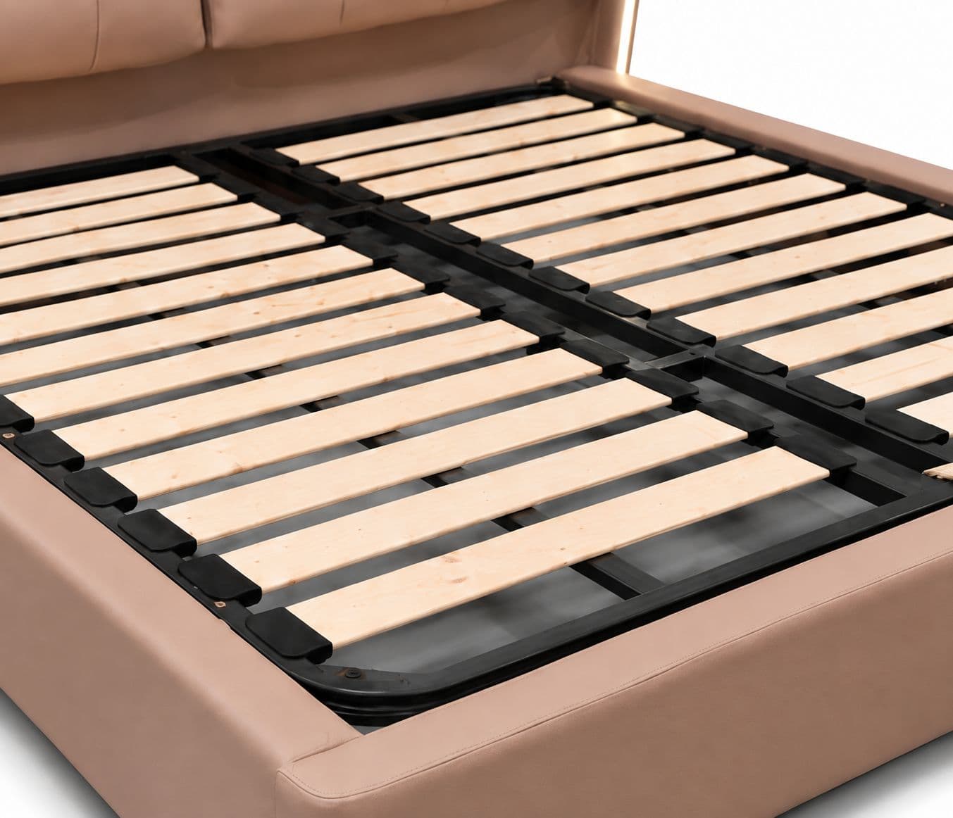 Image 8 for 2239 Leather Cot With King Size Hydraulic Storage (EC)(BWD)