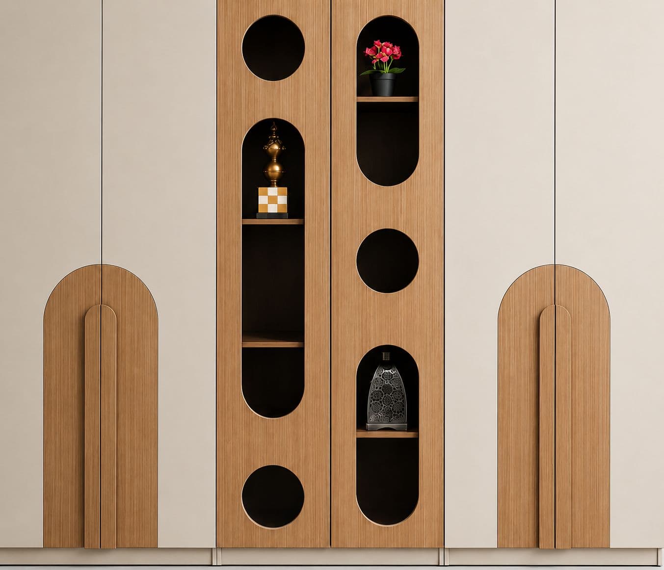 Image 14 for Bedroom Set 02 (45002) Hydraulic Storage Super Matt PU finish on premium MDF (HYD OTD)