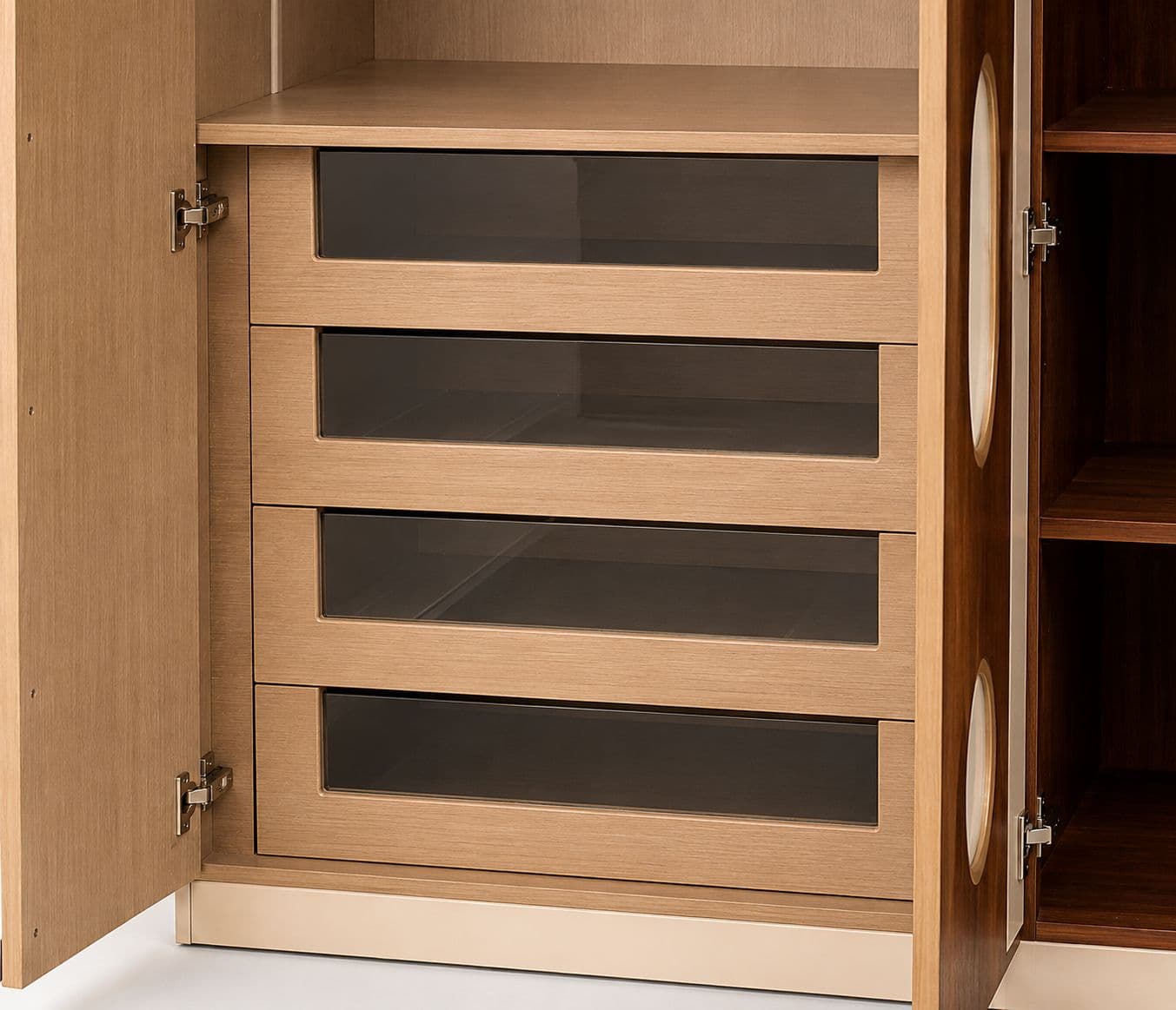 Image 19 for Bedroom Set 02 (45002) Hydraulic Storage Super Matt PU finish on premium MDF (HYD OTD)