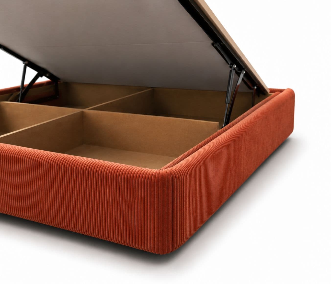 Image 11 for 45004 Bedroom Set Hydraulic Storage Bed one Bed Side Table 5 Door Drawer Wardrobe And Dresser Storage Table (HYD OTD)