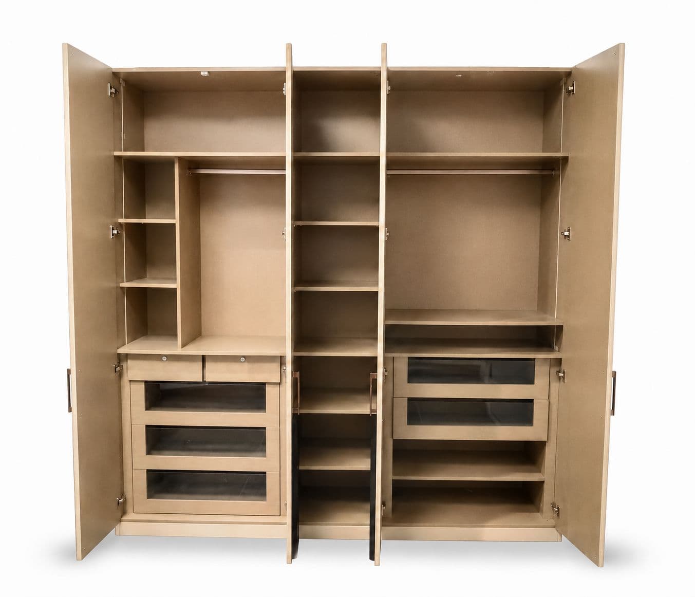 Image 12 for 45004 Bedroom Set Hydraulic Storage Bed one Bed Side Table 5 Door Drawer Wardrobe And Dresser Storage Table (HYD OTD)