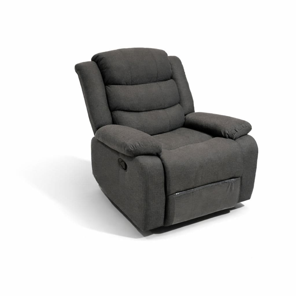 Image 3 for Illinois 9267 Single Manual Recliner Jute Fabric (HYD OTD)