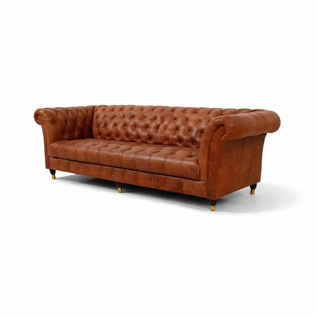 Image 7 for Chester Sofa 4 Seater Pure Leather (WH OTD)