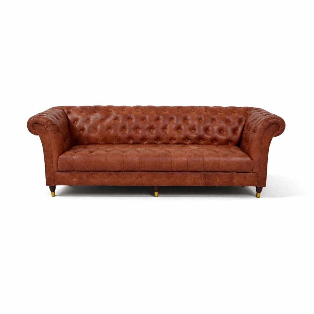 Image 6 for Chester Sofa 4 Seater Pure Leather (WH OTD)