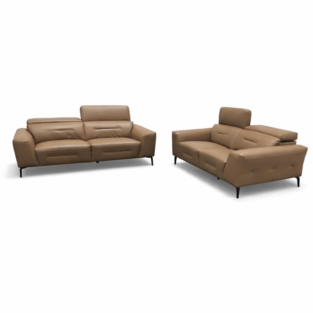 Image 4 for 6327 Mocha Sofa 3+2 Seater Pure Leather (HYD OTD)