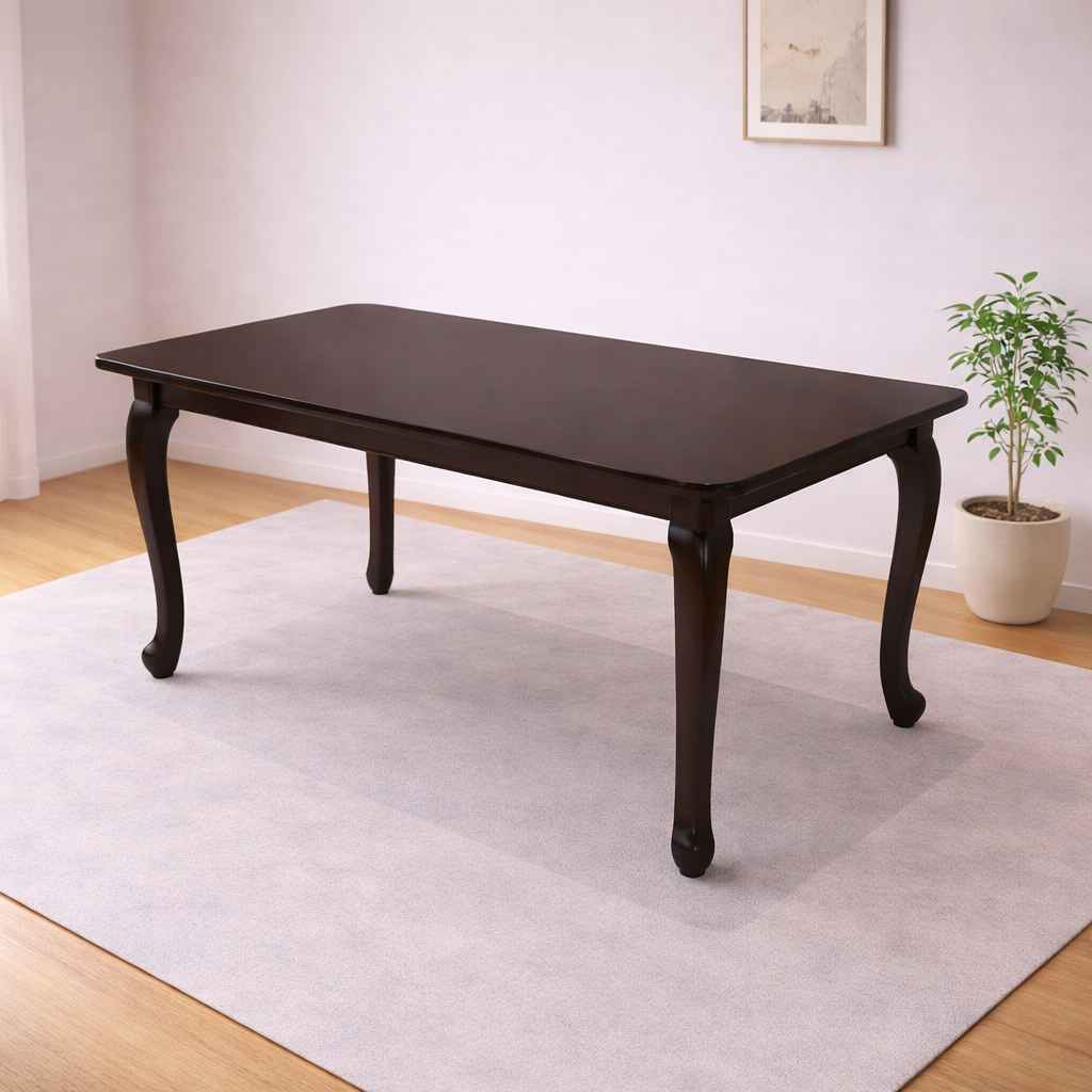 Image 1 for S Design 6 Seater Teak Wood Dining Table 36"/66"
