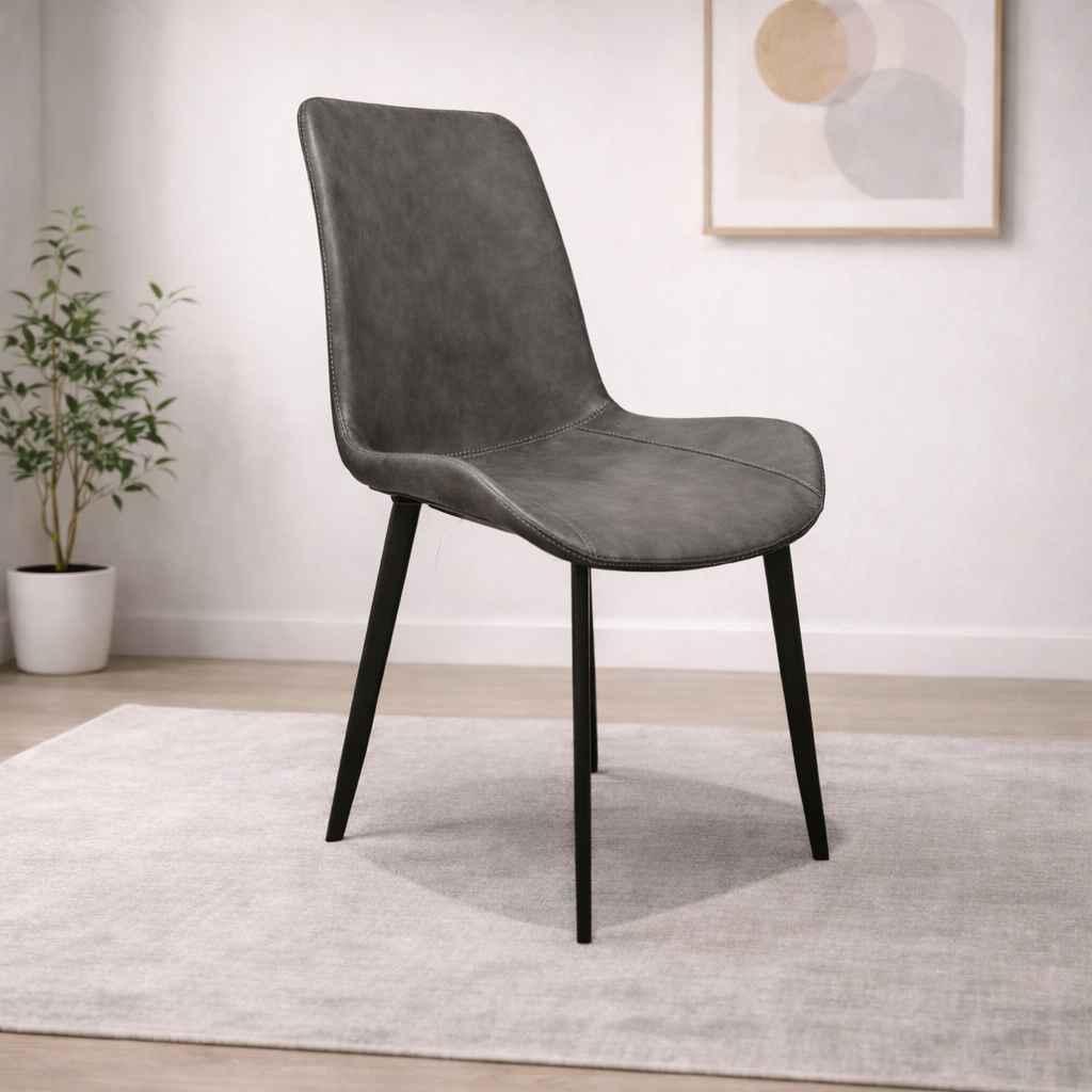 Image 1 for Mendy Dinign Chair With Metal Base