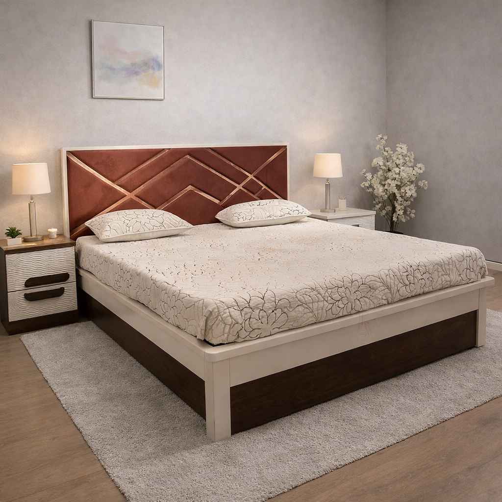 Image 1 for 18004 King Sized Bed with Hydraulic Bed Box (WF)