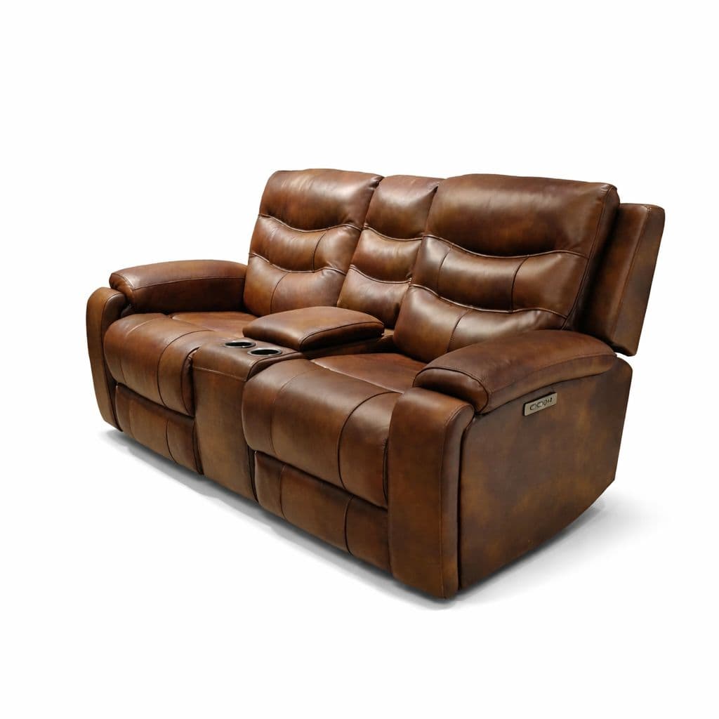 Image 4 for Manwah U70731HM 3+2+1 Power Recliner Leather