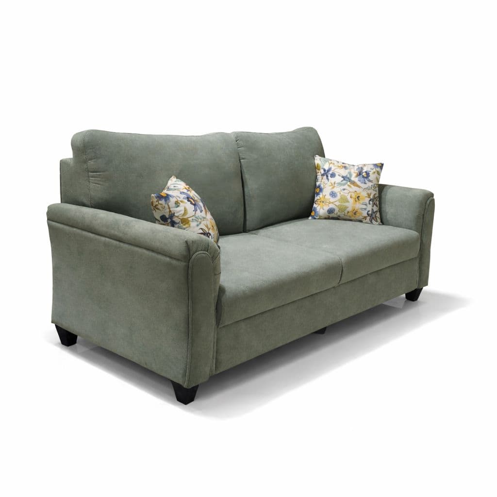 Image 5 for Aldo Royale Sofa 3+2 Seater Velvet Fabric (Grey)