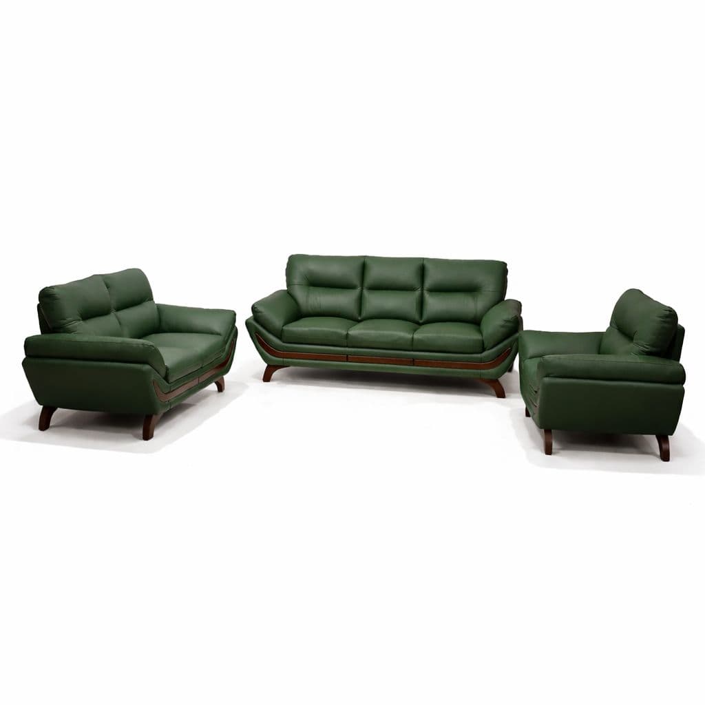 Image 5 for Florida Sofa Set 3+2+1 Seater Body Touch Half Leather (BTM OTD)