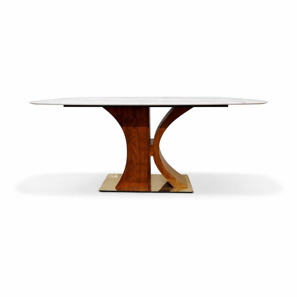 Image 10 for Dining Table Marble Top SY09+Base 656+DC 2136 1+6 Seater (HYD OTD)