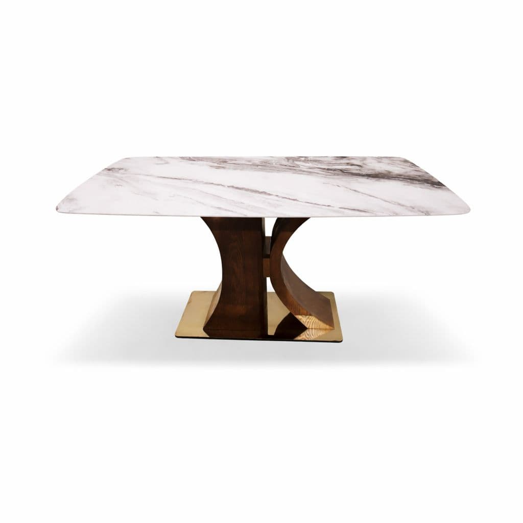 Image 11 for Dining Table Marble Top SY09+Base 656+DC 2136 1+6 Seater (HYD OTD)