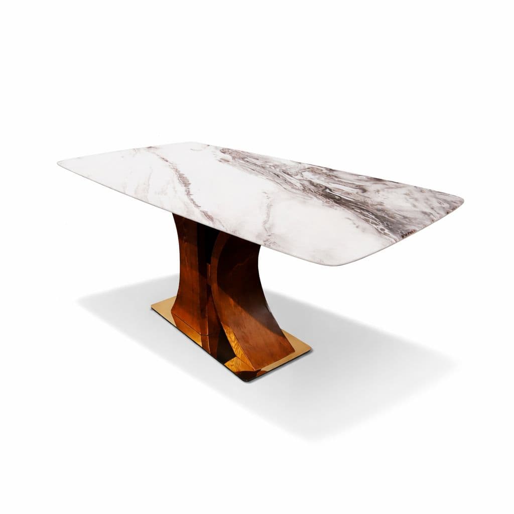 Image 15 for Dining Table Marble Top SY09+Base 656+DC 2136 1+6 Seater (HYD OTD)