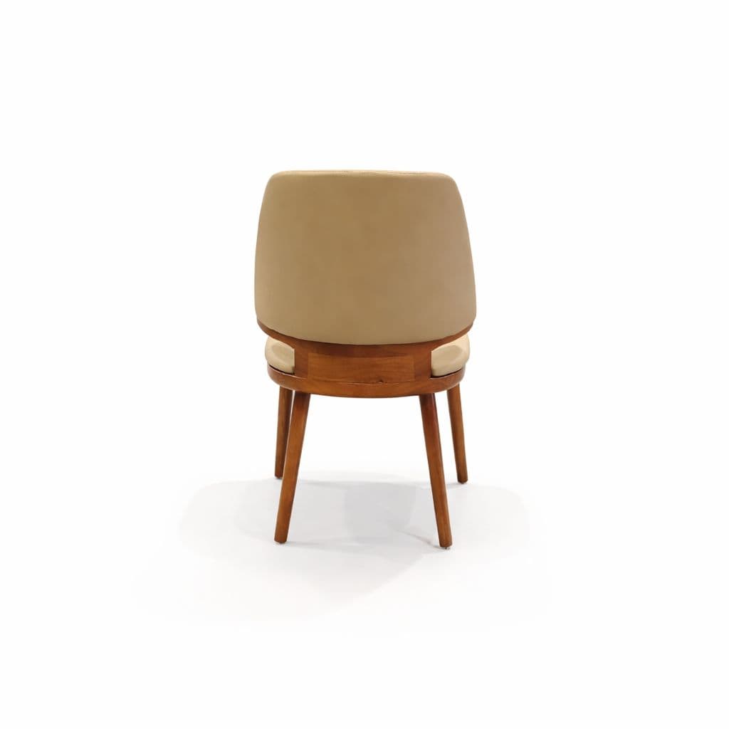 Image 7 for Dining Set 6+1 683/323 Imported Oak Wood With PVD Rose Gold And Marble Top (CP OTD)