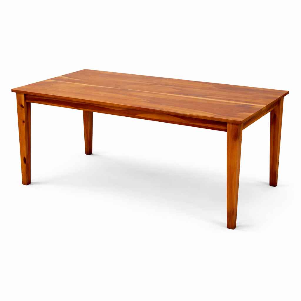 Image 5 for Stassy DT 6 Seater Sheesham Wood Dining Set with Premium Fabric Upholstery