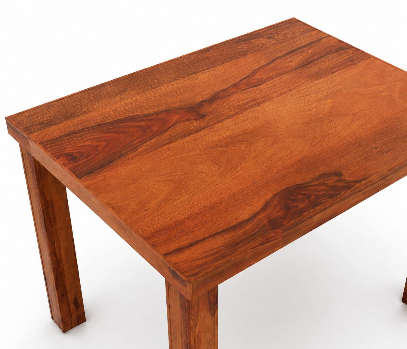 Image 6 for Heritage Grid Dining Set Solid Sheesham Wood Dining Set (SCV_PKU)