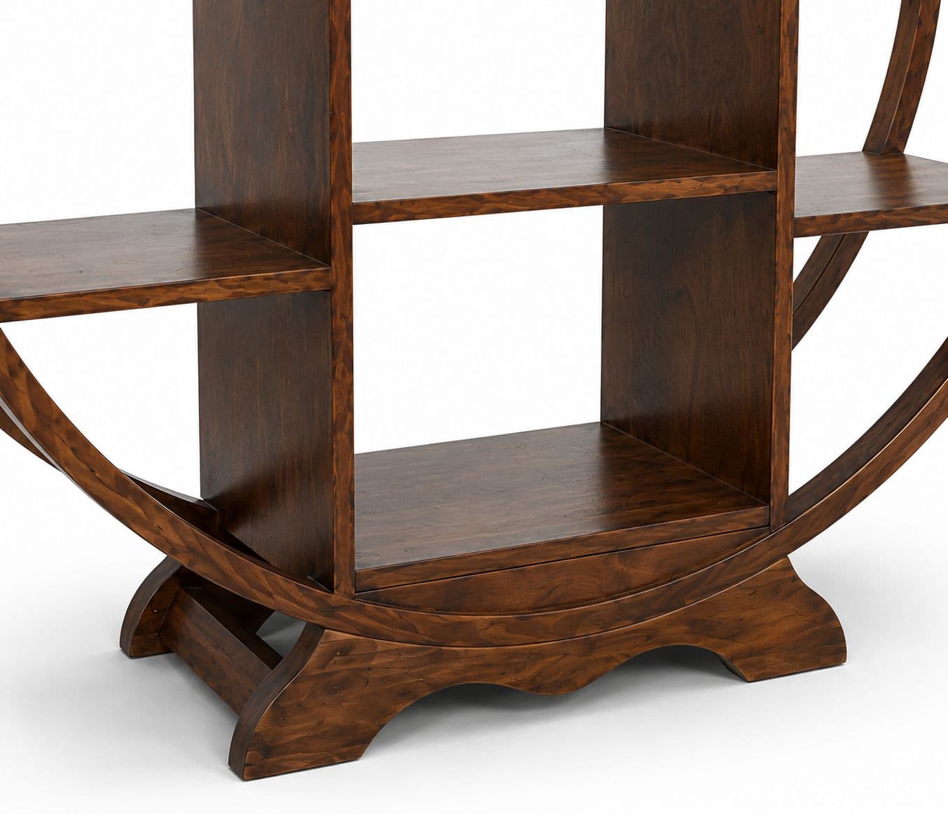 Image 6 for Round book shelf Solid Sheesham Wood (SCV_PKU)