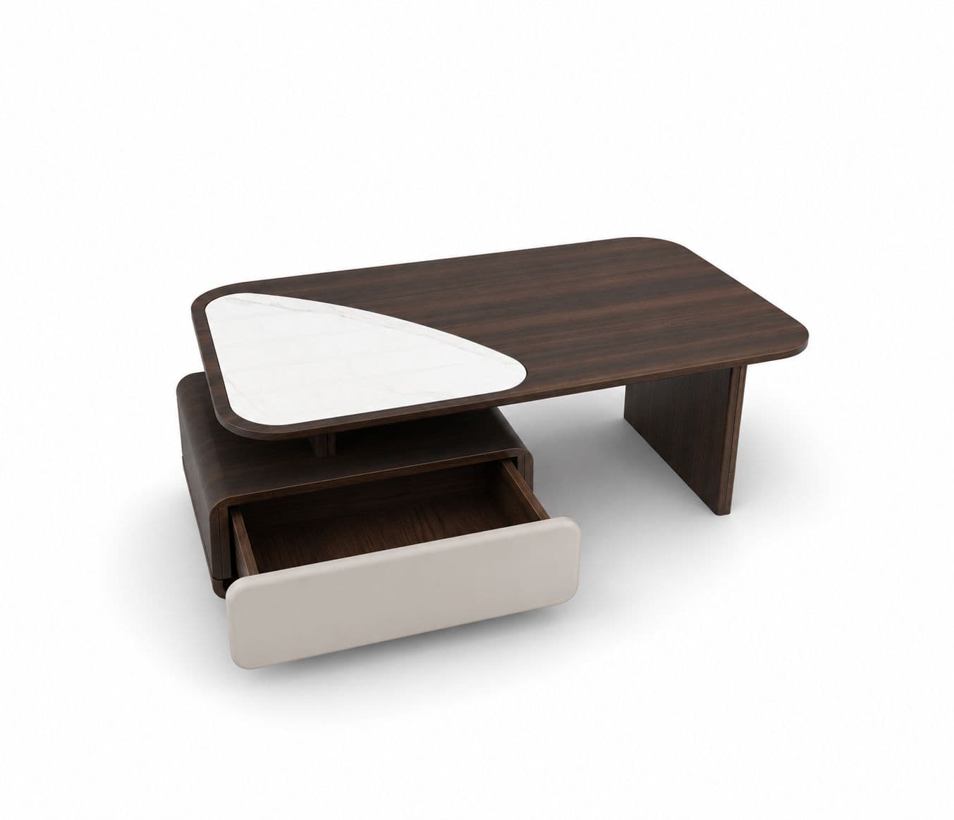 Image 3 for Center Table 2361 With Drawer With Wooden Top And Laminate Sheet (HYD)