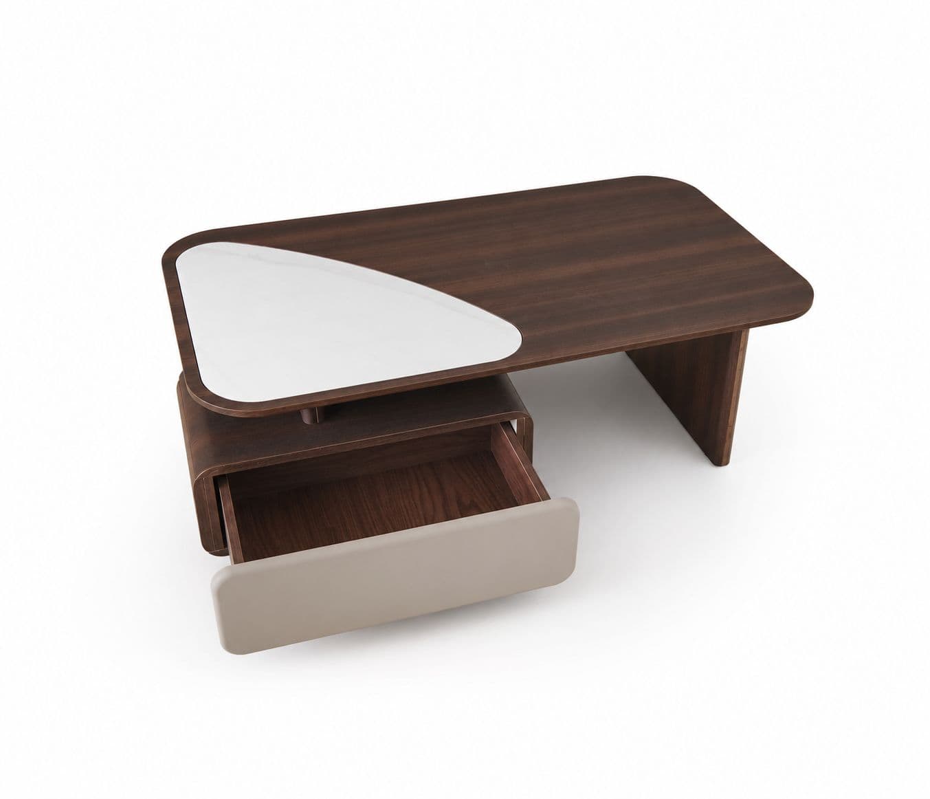 Image 4 for Center Table 2361 With Drawer With Wooden Top And Laminate Sheet (HYD)