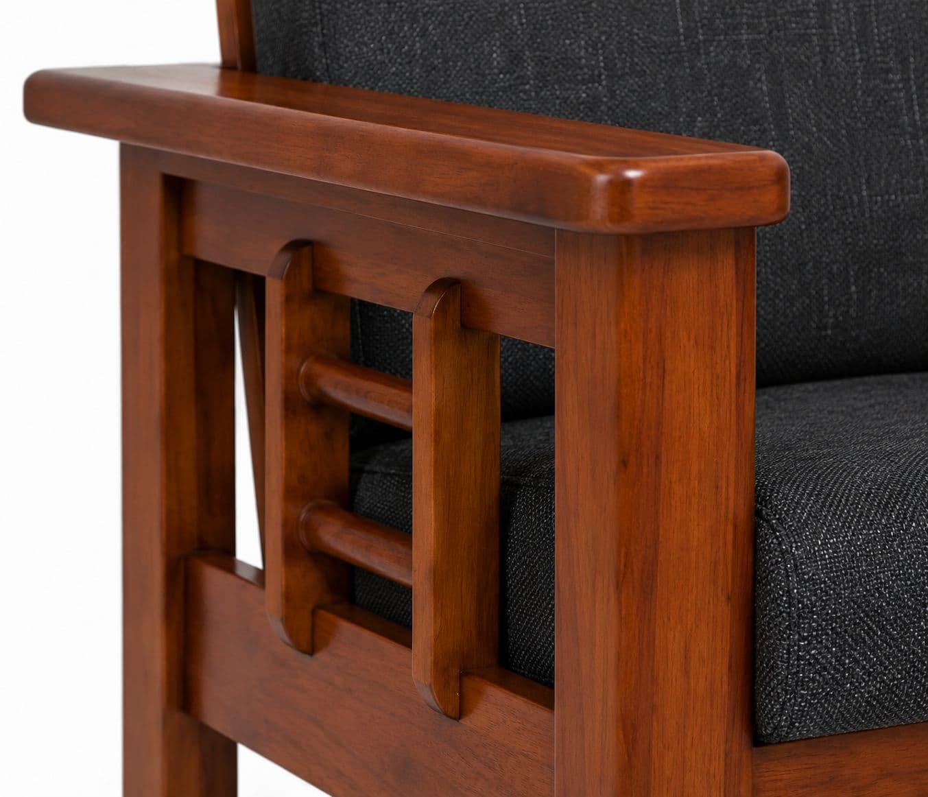 Image 7 for Saffire Sofa 3+1+1 Seater Solid Rubber Wood (ZAM)(HYD)