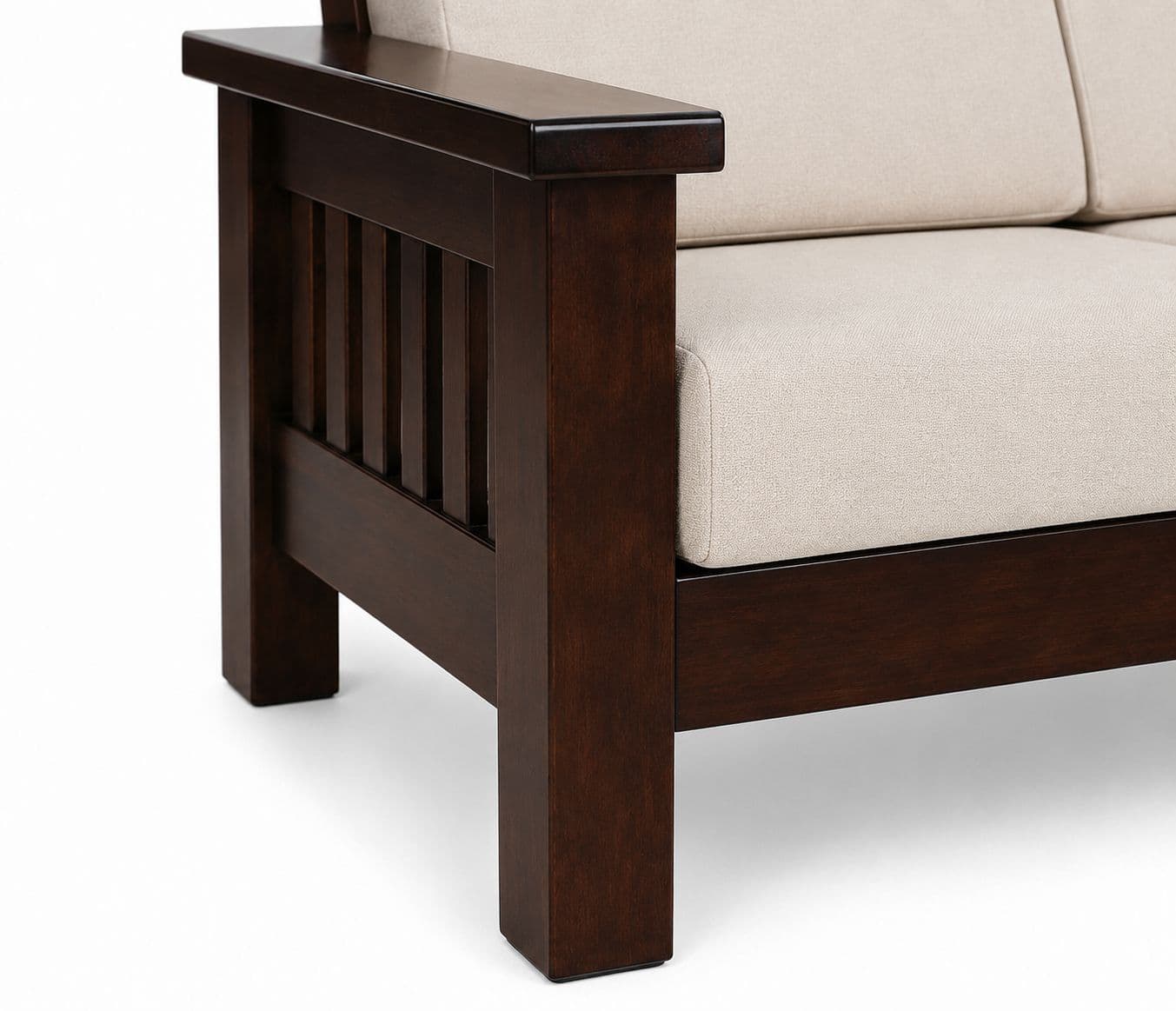 Image 5 for Monark Sofa 3+1+1 Seater Solid Rubber Wood (ZAM)(HYD)