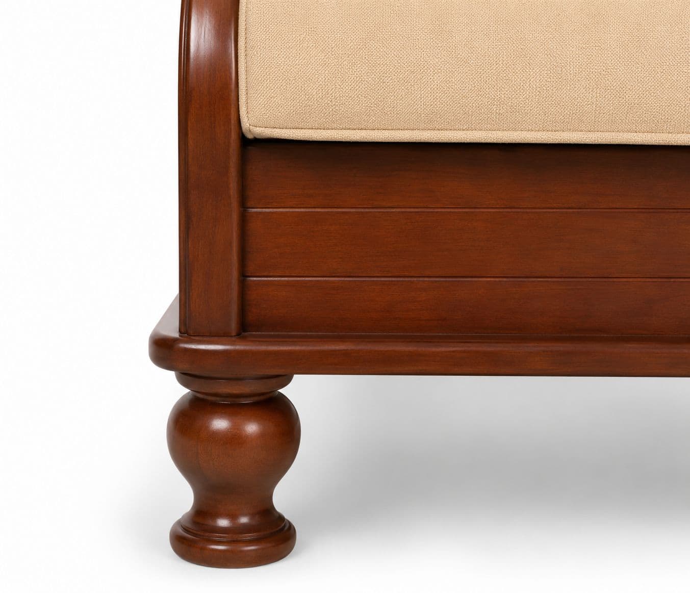 Image 5 for Royal Sofa Set 3+1+1 Seater Solid Rubber Wood(ZAM)