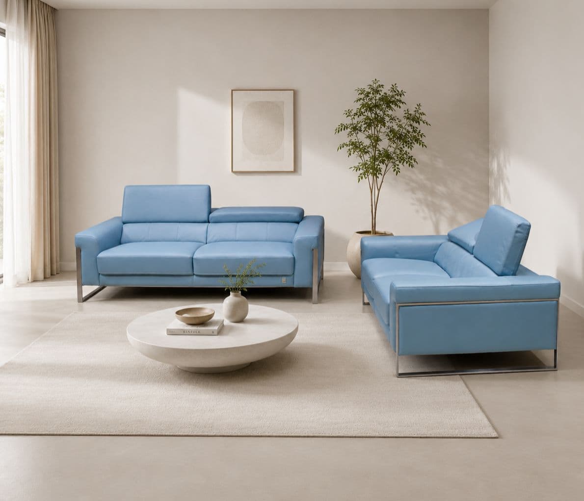Image 1 for BC 10153 Sofa 3+2 Body Touch Pure Leather (CP OTD)