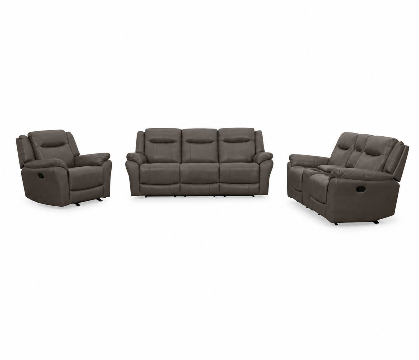 Image 2 for Manwah U70732M 3+2+1 Power Recliner Leather