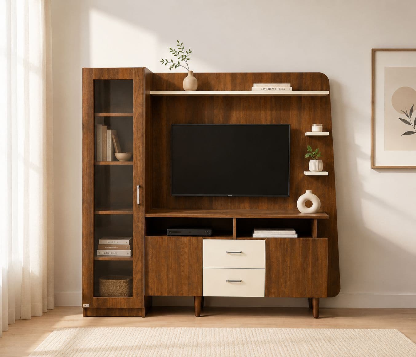 Image 4 for TV Unit 07 With 2 Drawers (HYD OTD)