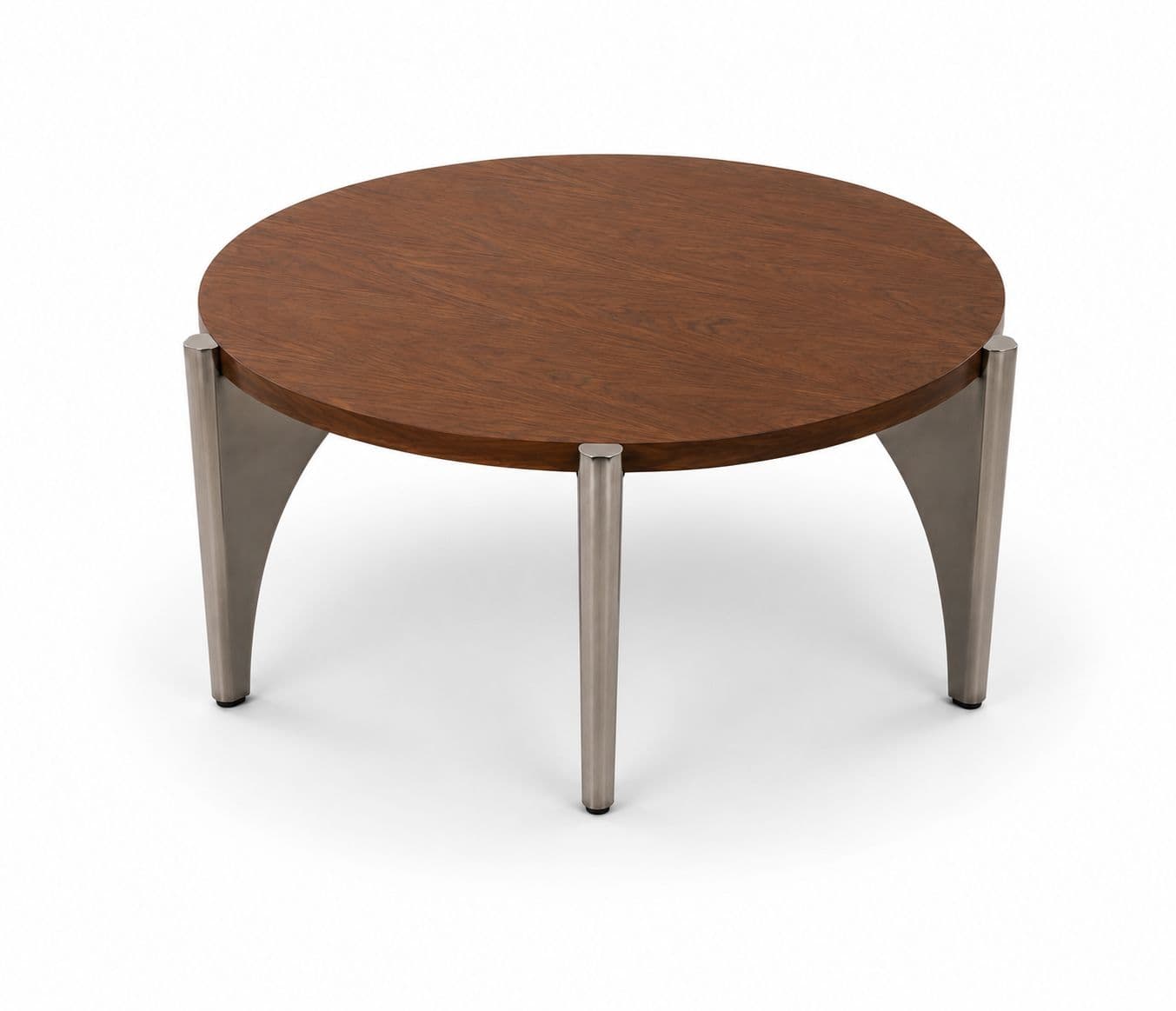 Image 7 for A77 Black Center Table Wooden Top With Metal Legs (HYD OTD)