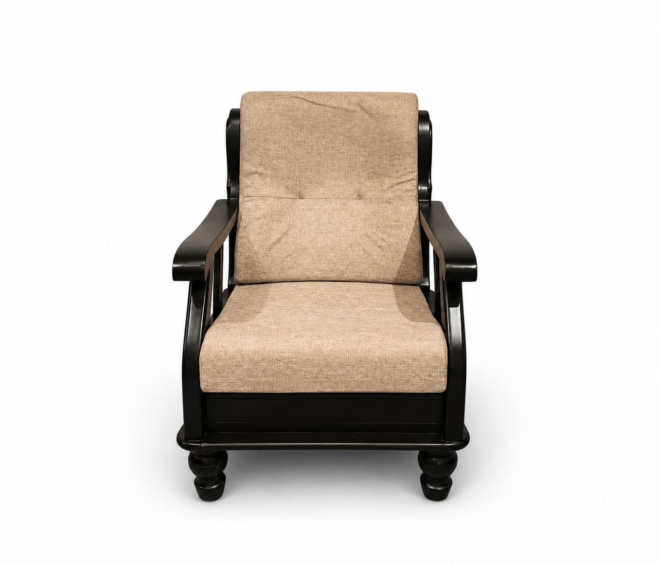 Image 8 for Royal Sofa 3+1+1 Seater Fabric With Solid Rubber Wood (BTM OTD)