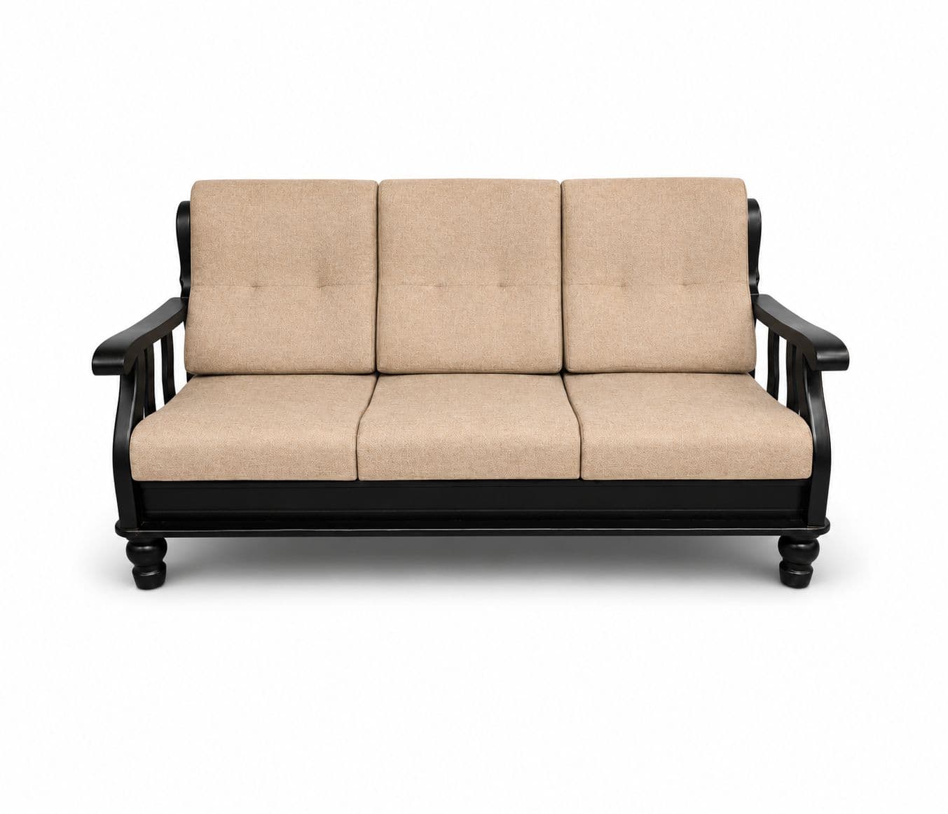 Image 5 for Royal Sofa 3+1+1 Seater Fabric With Solid Rubber Wood (BTM OTD)