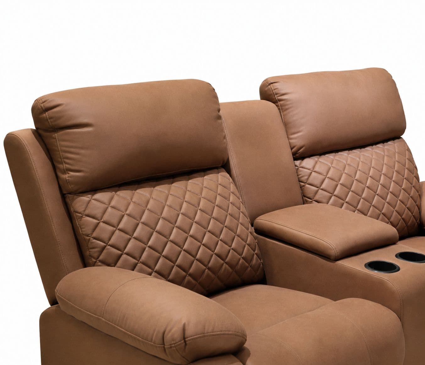 Image 15 for R20 Power Recliner 3 + 2 With Consol + 1 Power Reclner Micro Swed Fabric (BSK OTD)