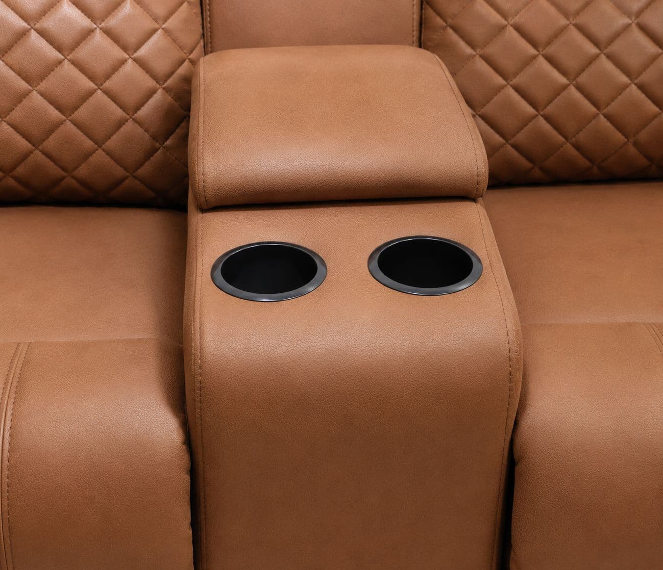 Image 13 for R20 Power Recliner 3 + 2 With Consol + 1 Power Reclner Micro Swed Fabric (BSK OTD)