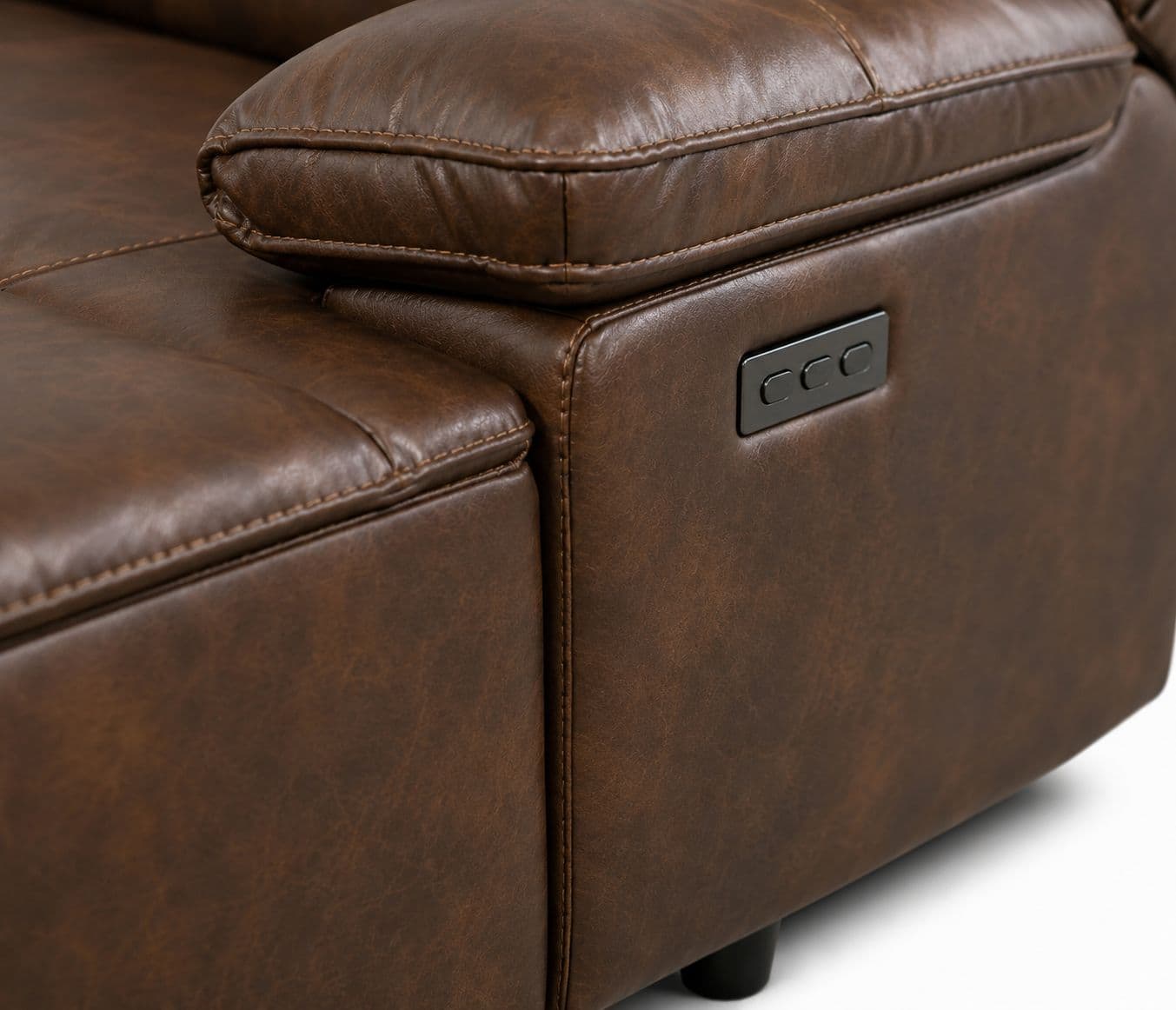 Image 9 for Manwah UX70048HM L-Shape Power Recliner Leather