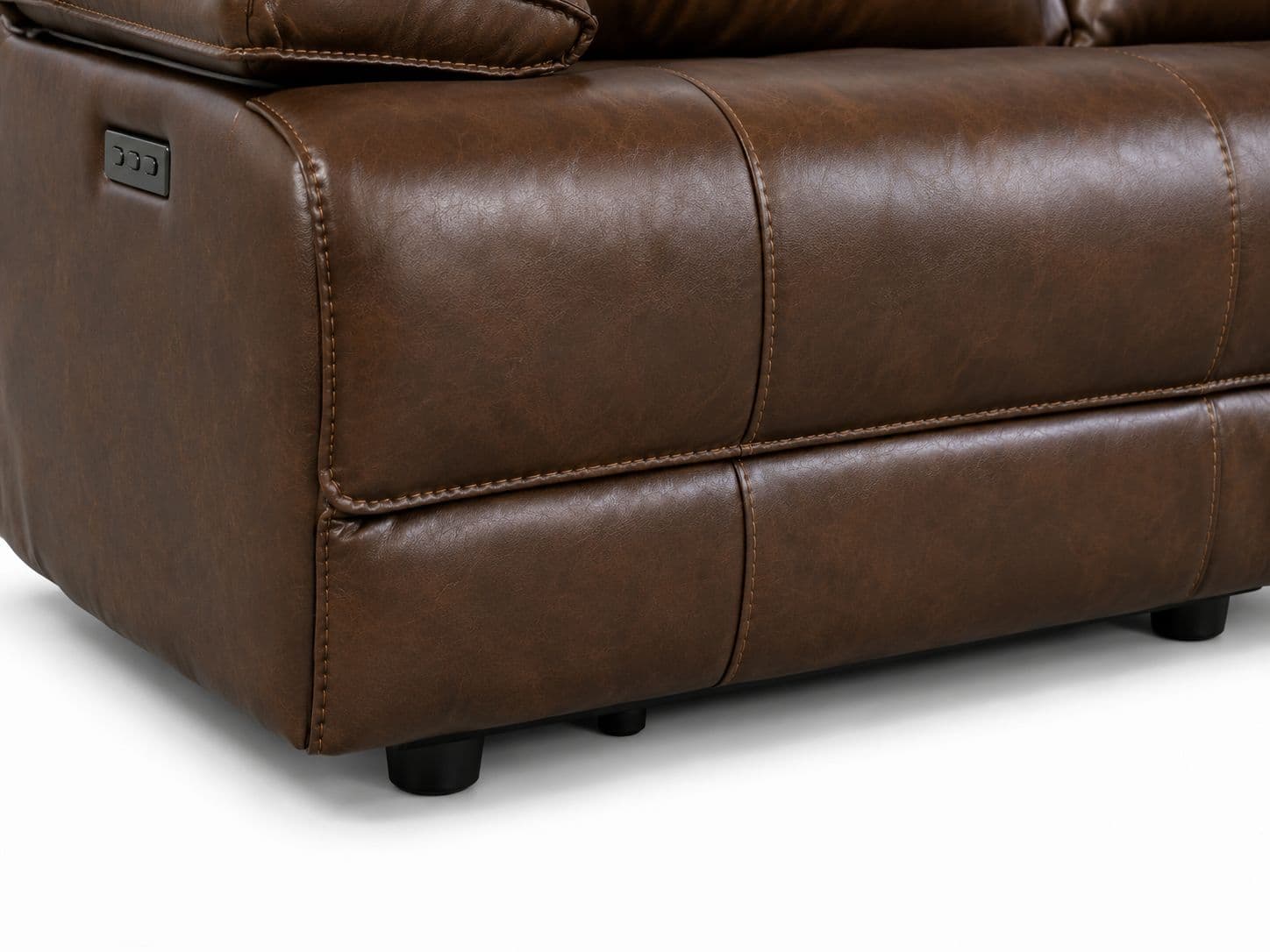 Image 13 for Manwah UX70048HM L-Shape Power Recliner Leather